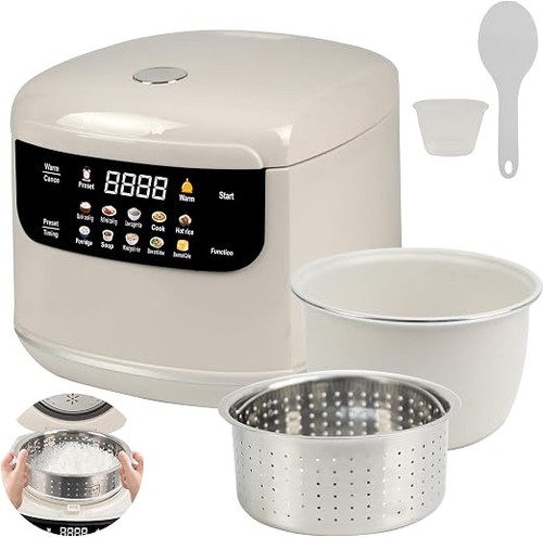 Compact cup rice cooker 10 - rice,