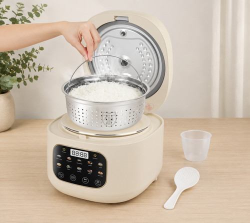 Electric rice cooker low - rice,