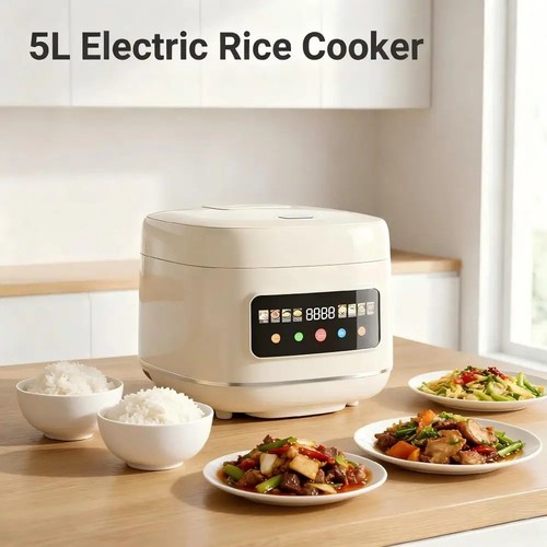 Electric rice cooker - 5l,