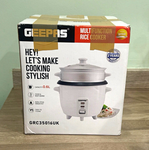 Geepas rice cooker steamer - &,