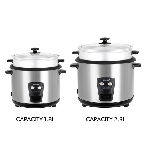 Geepas rice cooker steamer - cooker, &
