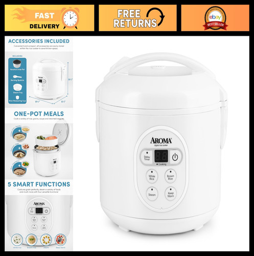 Cup digital rice cooker - rice,