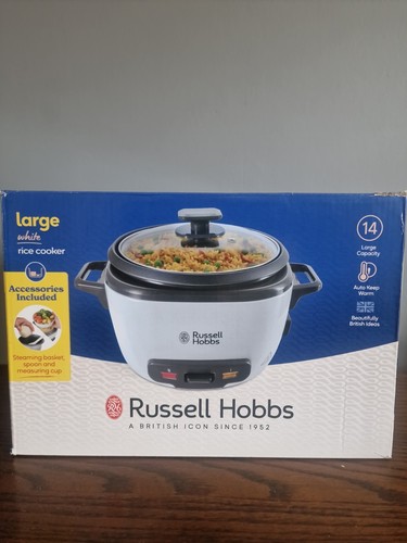 Russell hobbs large white rice - white,