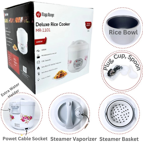 Deluxe rice cooker - cooker, non-stick