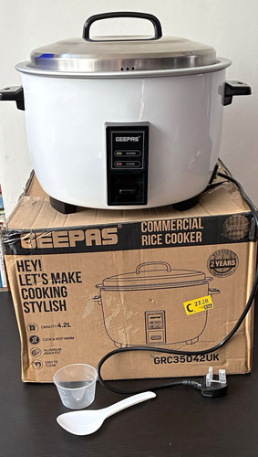 Geepas commercial rice cooker - rice,