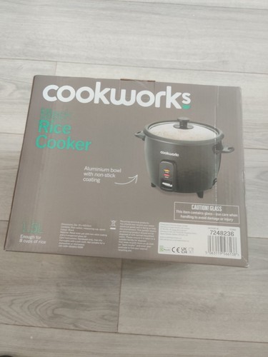 Cookworks rice cooker - 1.5l,