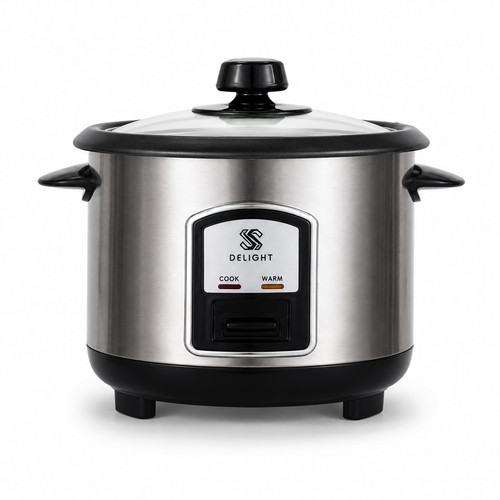 Rice cooker 8l stainless - rice, 1l