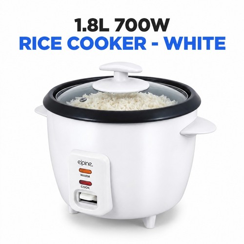 700w electric rice cooker - 1.8l,