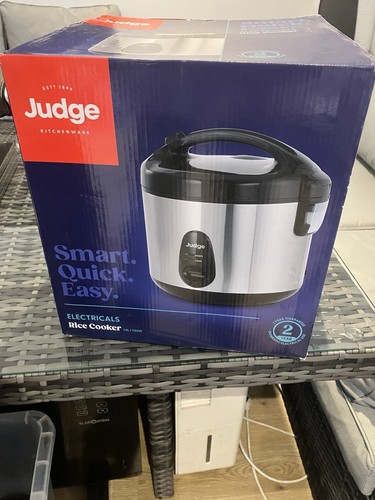 Judge rice cooker new - in, box