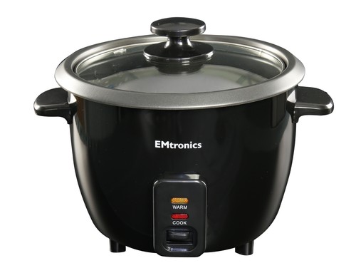 Emtronics rice cooker 400w - 1l,