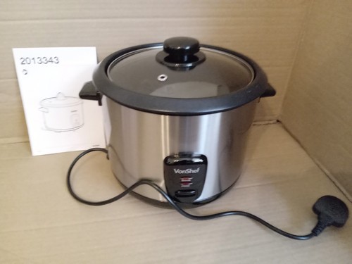 Vonshef rice cooker steamer - rice, cooker/steamer